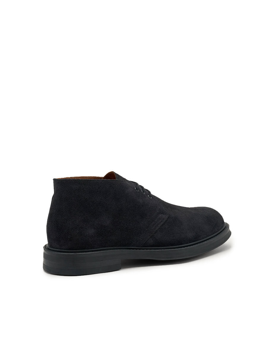 polacco suede blu - frau - stivaletto