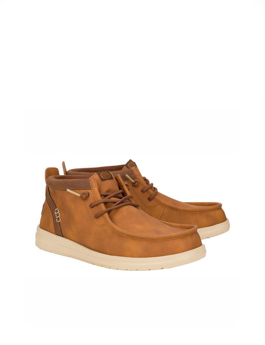 polacco wally classic cognac tan - hey dude - sneaker