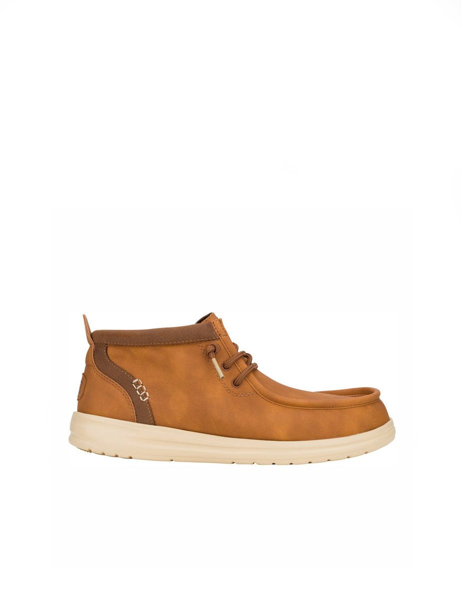 polacco wally classic cognac tan - hey dude - sneaker