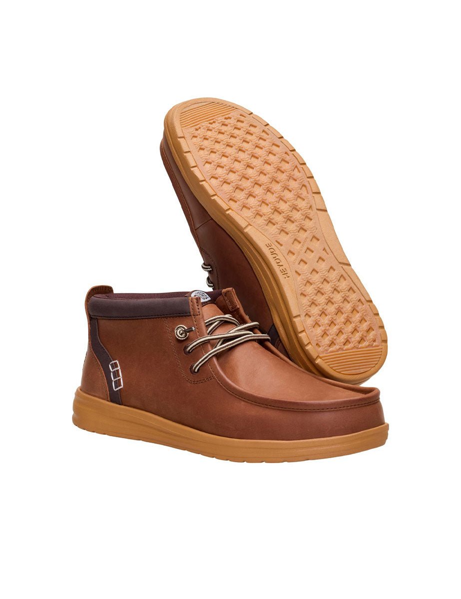 polacco wally mid pelle marrone - hey dude - stivaletto