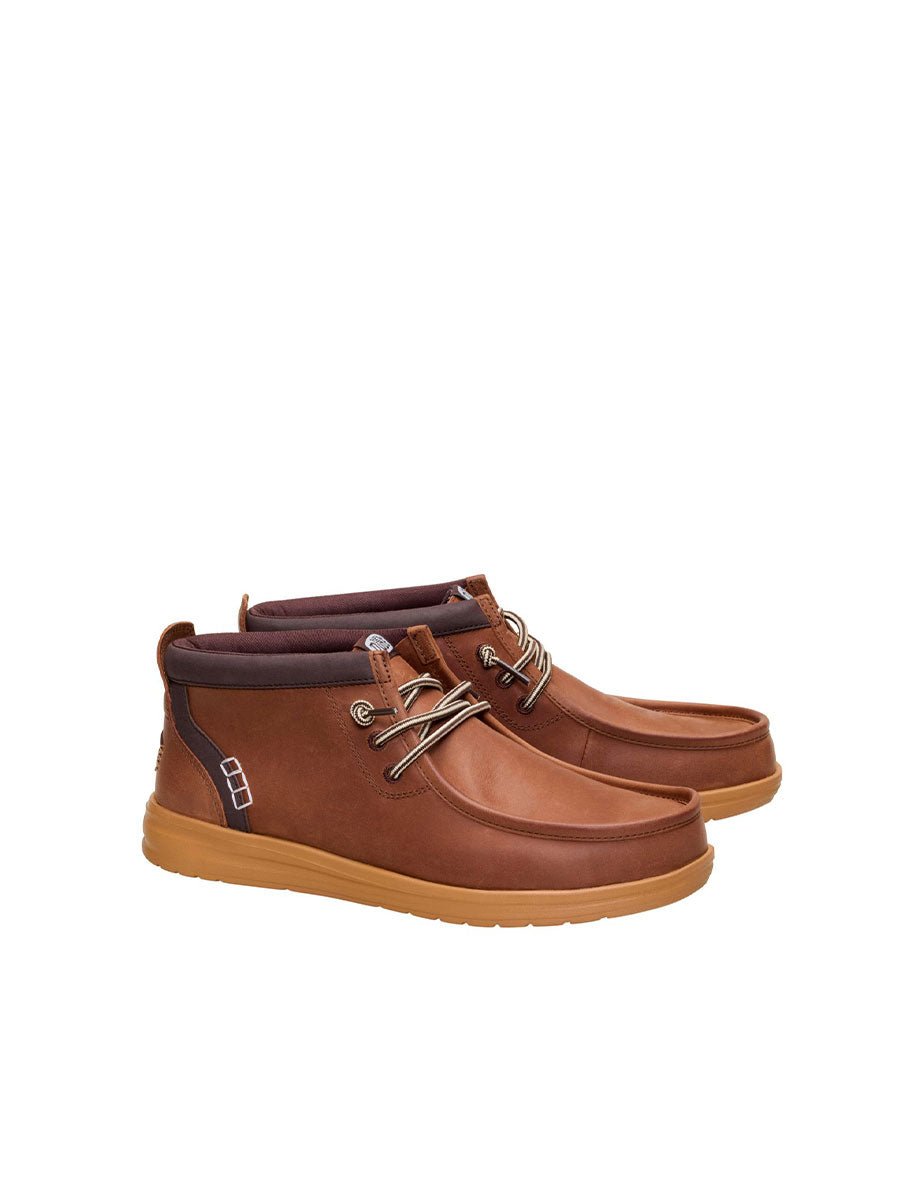 polacco wally mid pelle marrone - hey dude - stivaletto
