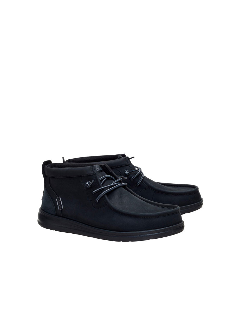 polacco wally mid pelle nero - hey dude - stivaletto