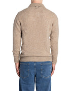 polo alpaca lana beige corda - bob - polo