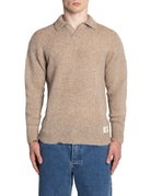 polo alpaca lana beige corda - bob - polo