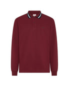 polo collo strisce bordeaux - sun68 - polo