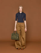 polo costine manina blu - vivetta - t-shirt