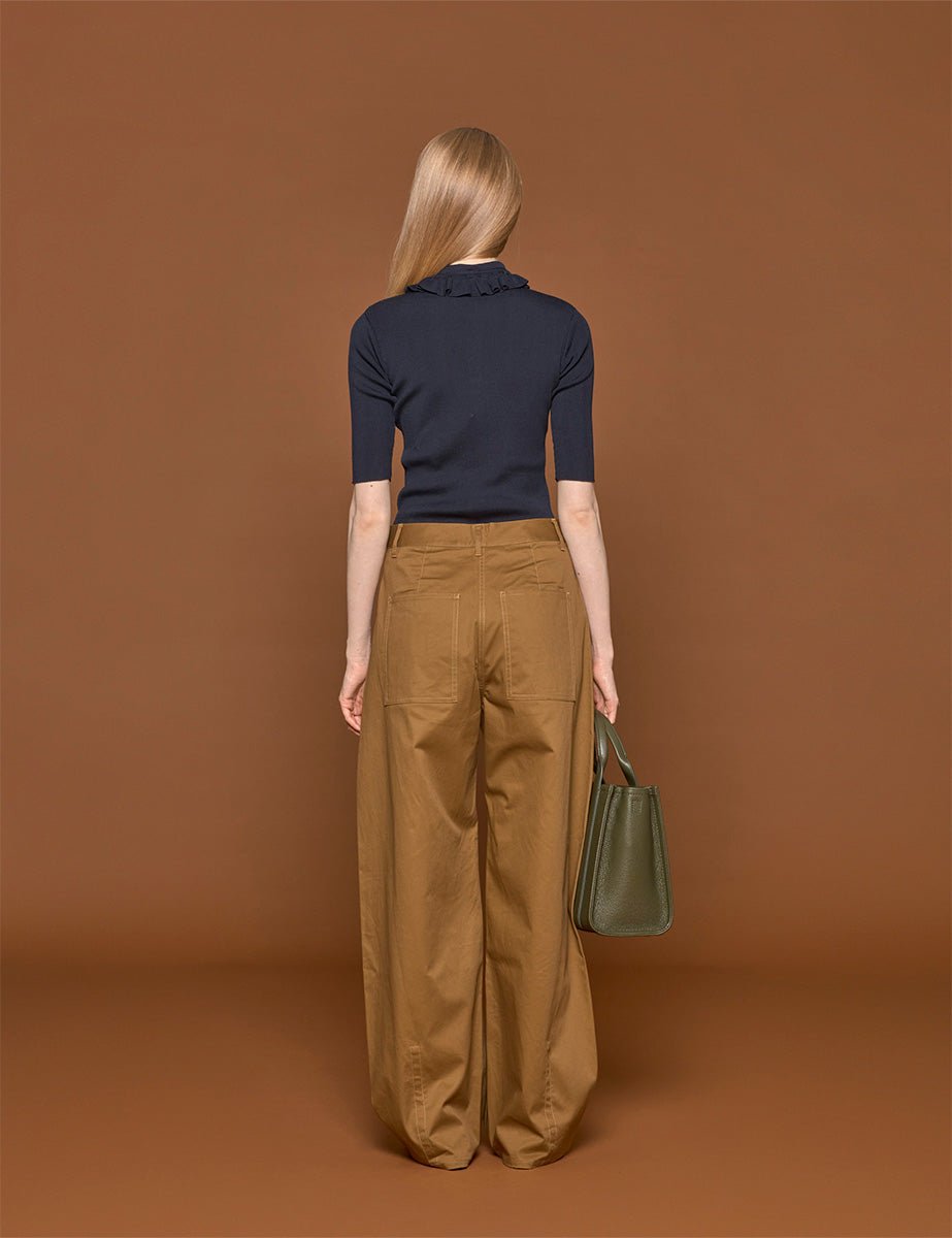 polo costine manina blu - vivetta - t-shirt