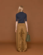 polo costine manina blu - vivetta - t-shirt