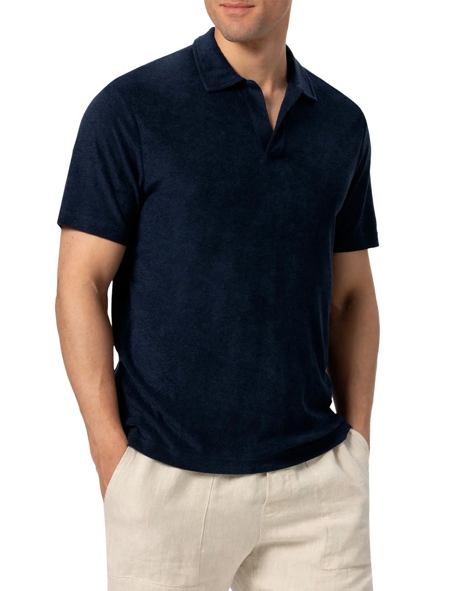 polo jeremy spugna blue navy - st. barth - polo