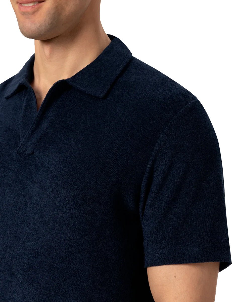 polo jeremy spugna blue navy - st. barth - polo