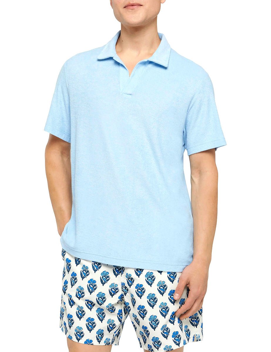 polo jeremy spugna light blue - st. barth - polo