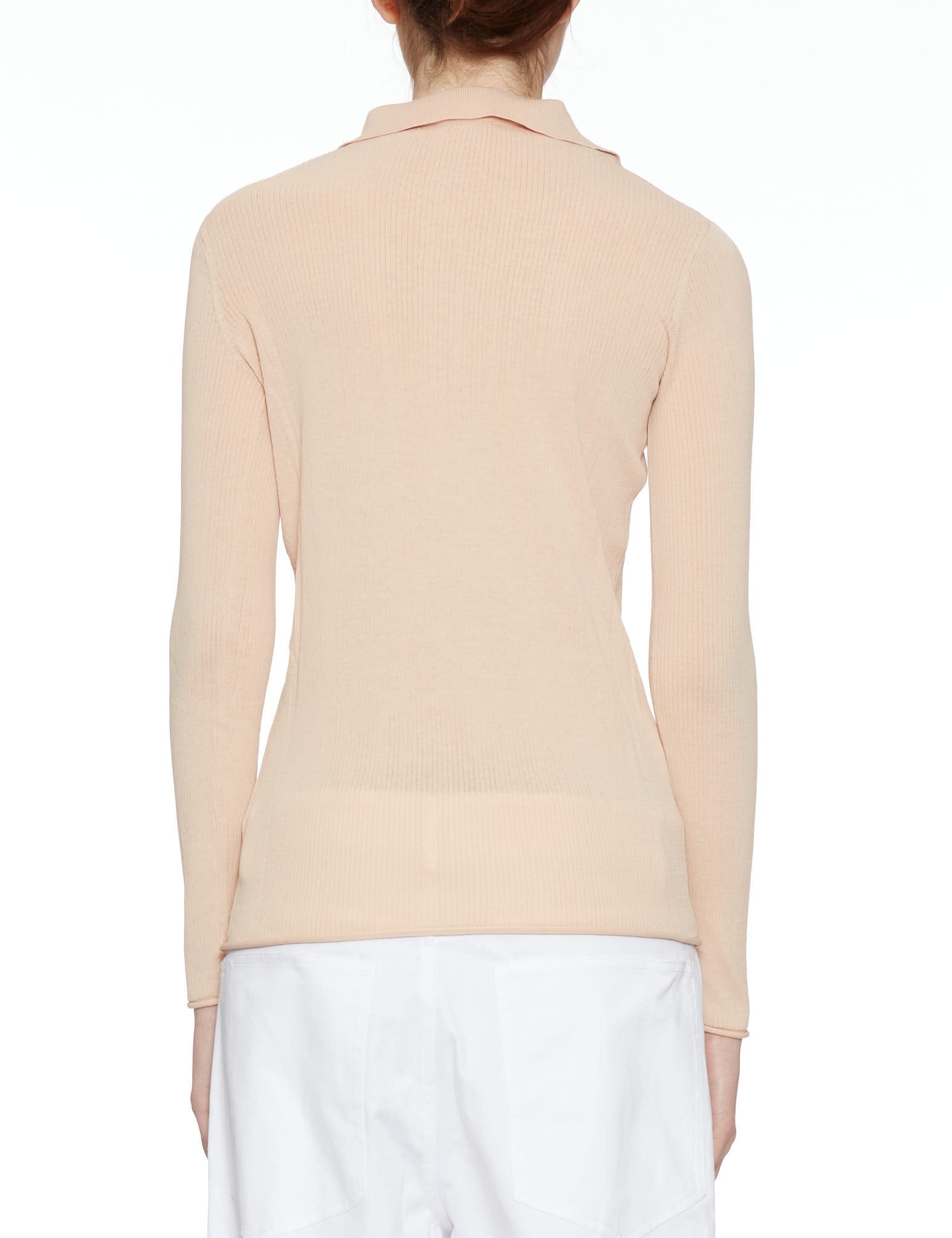 polo maglia seta pelle - alysi - pullover