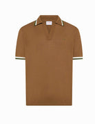 polo maglia stripes volpe terra - sun68 - polo