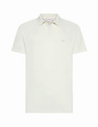 polo piquet bianco panna - sun68 - polo