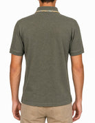 polo piquet lavato coccinelle ricamo militare - bob - polo