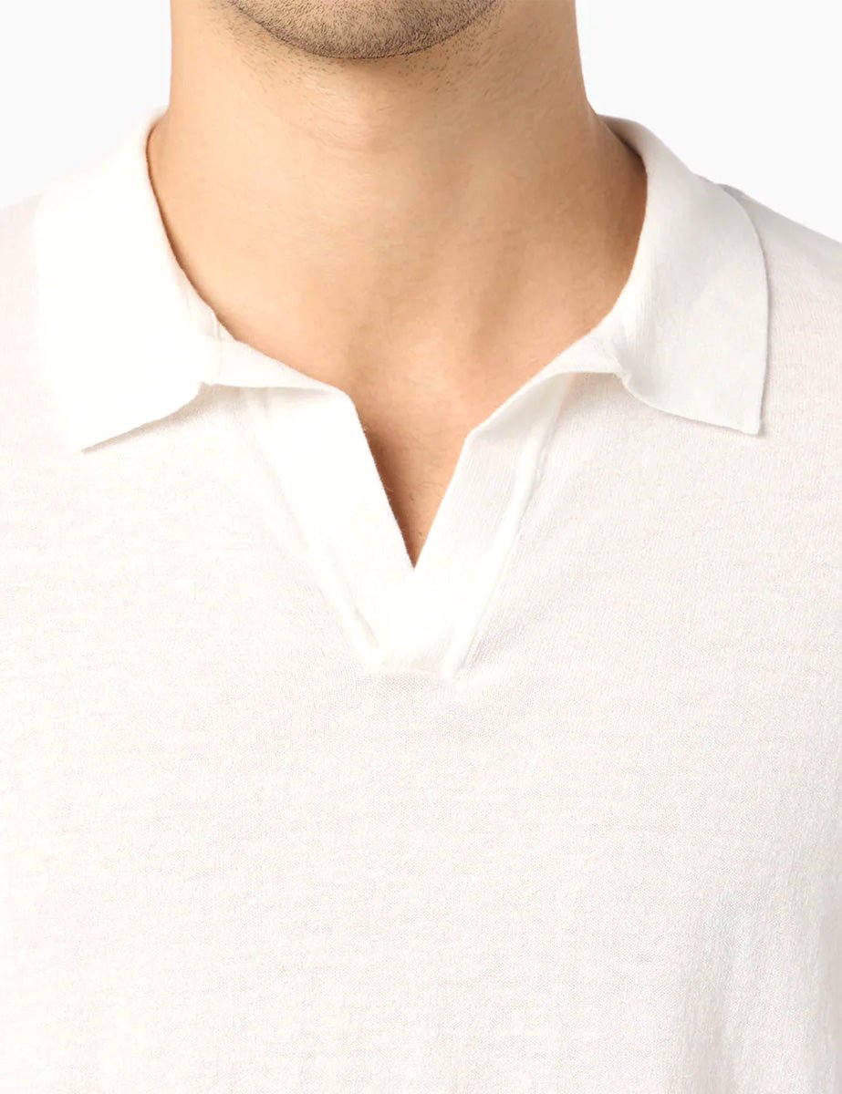 polo sloan cotton off white - st. barth - polo