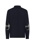 polo toppa check blu navy - sun68 - polo