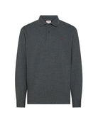 polo toppa check grigio scuro - sun68 - polo