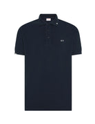 polo vintage broken blu navy - sun68 - polo