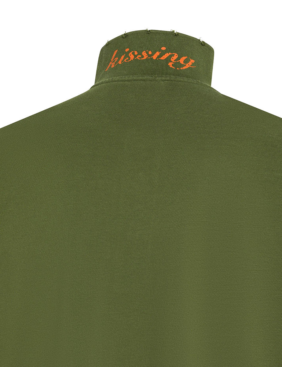 polo vintage broken verde scuro - sun68 - polo