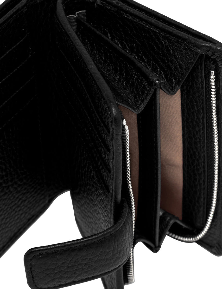 portafogli pelle nero - gianni chiarini - portafogli