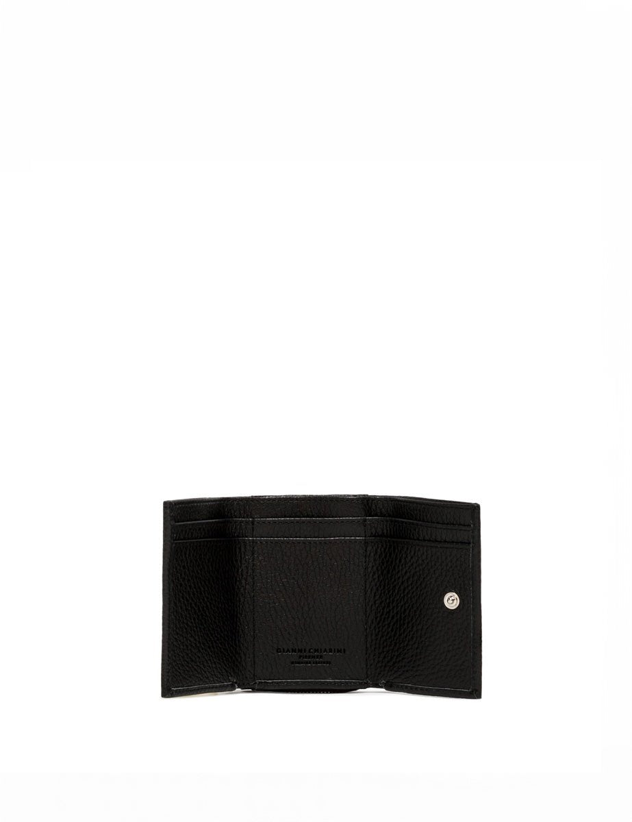 portafogli small nero - gianni chiarini - portafogli