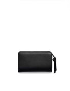 portafoglio pelle the compact wallet nero - marc jacobs - portafogli