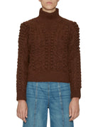pullover albia alpaca mogano - Frida SRL