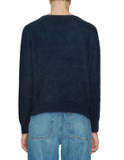 pullover angora blu navy - Frida SRL