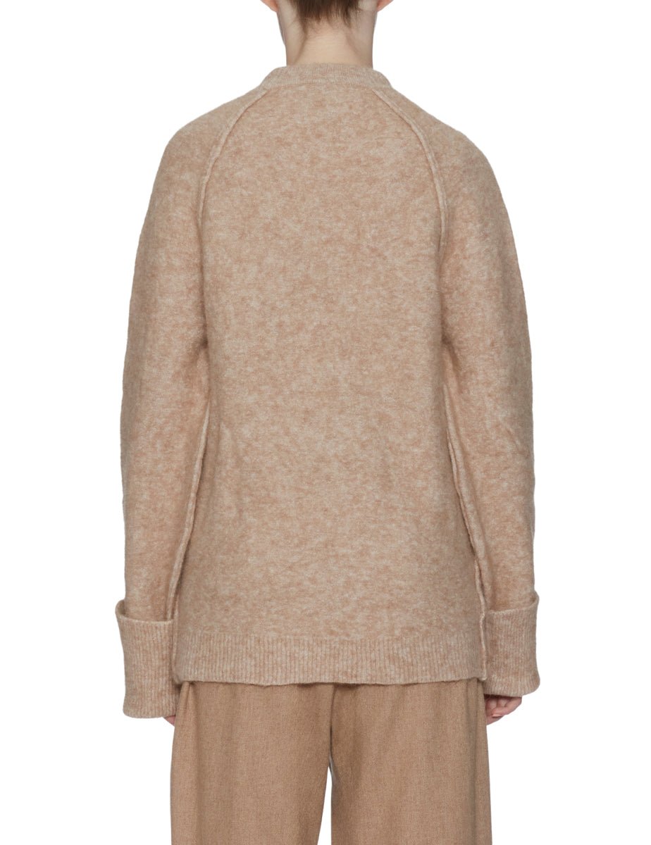 pullover carla misto lana camel - jejia - pullover
