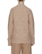 pullover carla misto lana camel - jejia - pullover