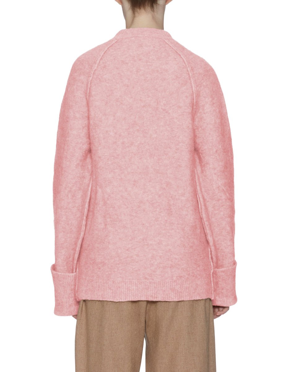 pullover carla misto lana pink - jejia - pullover