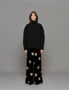 pullover dolcevita black - Frida SRL