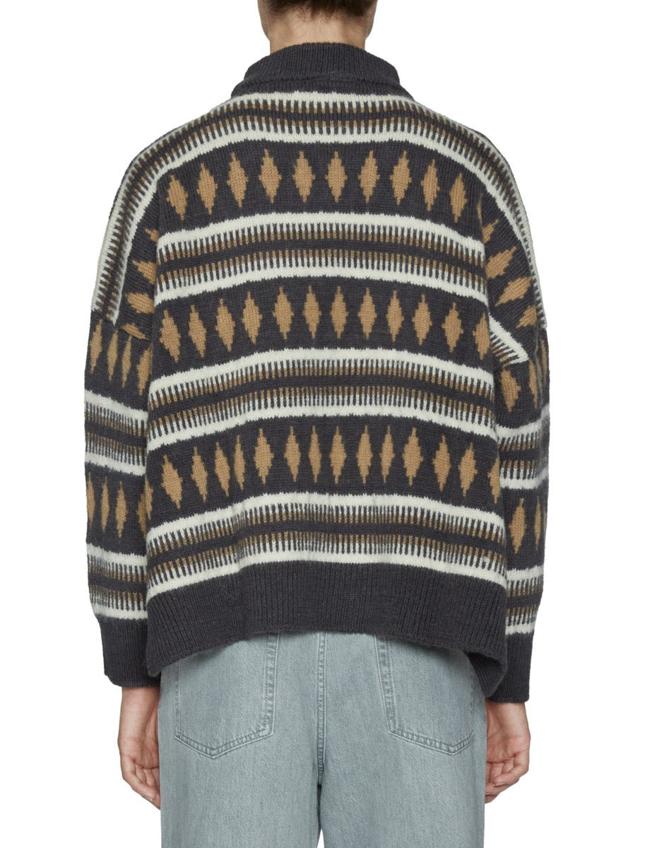 pullover fantasia norvegese stone - jei - o - pullover