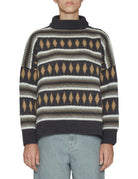 pullover fantasia norvegese stone - jei - o - pullover