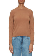 pullover girocollo catelina kaki - absolut cashmere - pullover