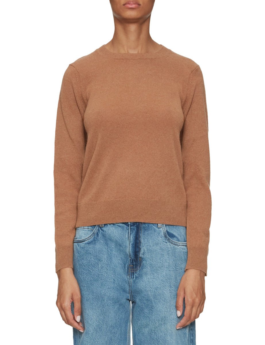 pullover girocollo catelina kaki - absolut cashmere - pullover