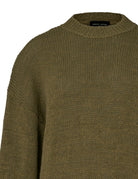 pullover girocollo fettuccia militare - Frida SRL