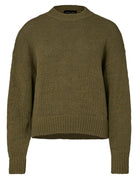 pullover girocollo fettuccia militare - Frida SRL