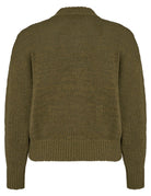 pullover girocollo fettuccia militare - Frida SRL