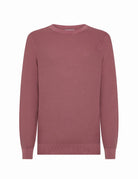 pullover girocollo grana di riso rosa - Frida SRL