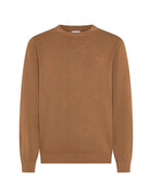pullover girocollo maglia vintage terra - sun68 - pullover