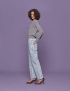 pullover girocollo pietre grigio - n21 alessandro dell'acqua - pullover