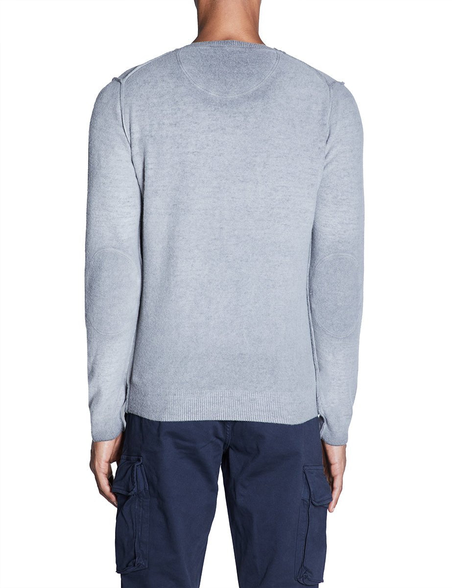 pullover girocollo stampa piombo vespa - bob - pullover