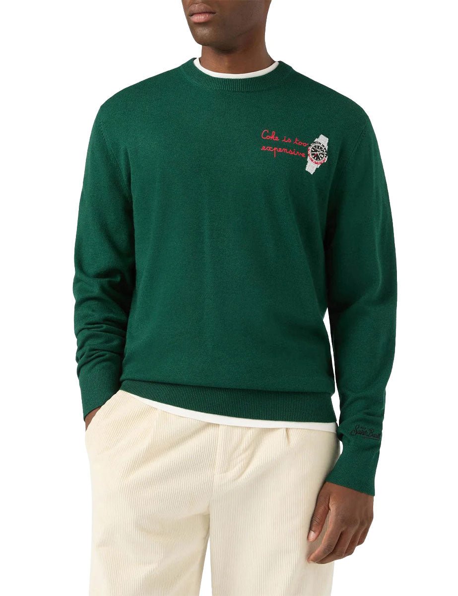 pullover heron coke is too expensive verde - st. barth - pullover