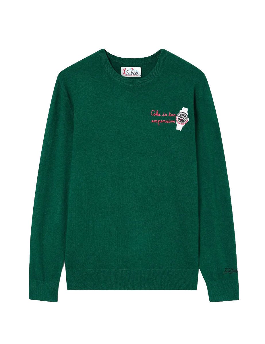 pullover heron coke is too expensive verde - st. barth - pullover