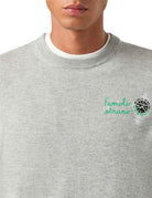 pullover heron famolo strano grigio melange - st. barth - pullover