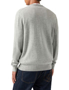 pullover heron famolo strano grigio melange - st. barth - pullover