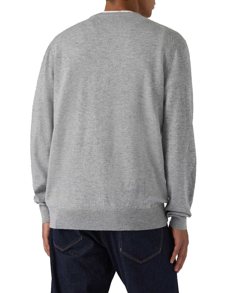 pullover heron light vita classe grey melange - st barth - pullover