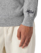 pullover heron light yuppies grey melange - st. barth - pullover